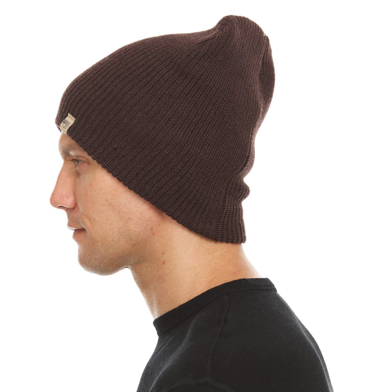 Load image into Gallery viewer, Midweight Knit Wool Beanie - 100% Merino Wool
