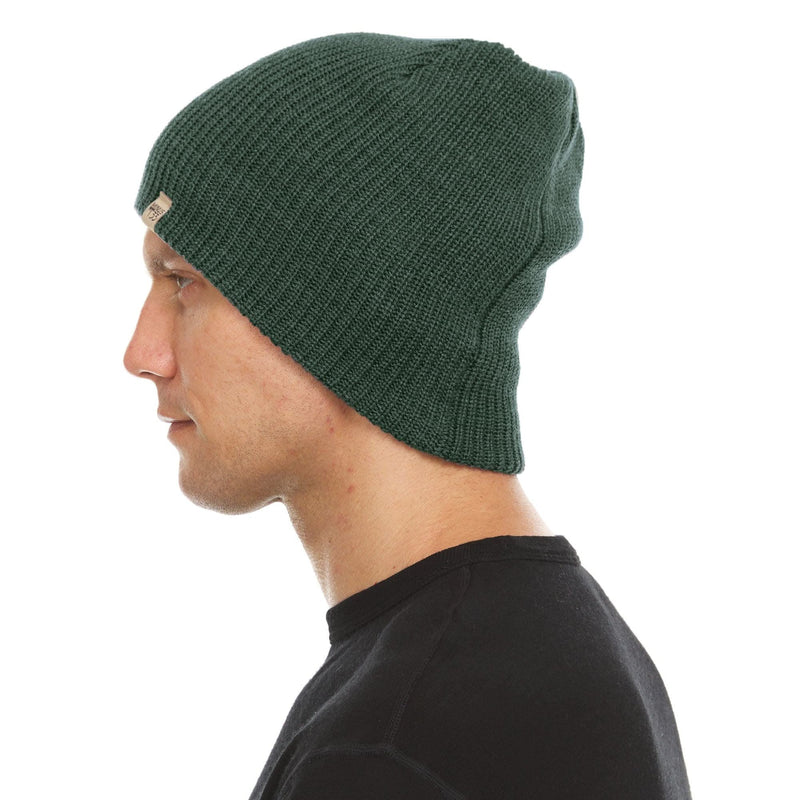 Load image into Gallery viewer, Midweight Knit Wool Beanie - 100% Merino Wool

