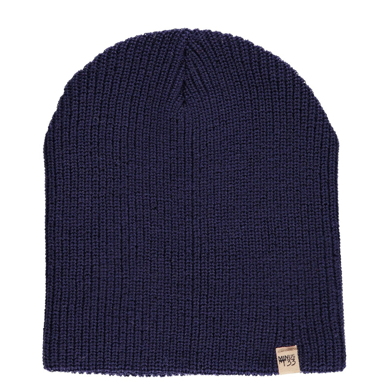 Load image into Gallery viewer, Midweight Knit Wool Beanie - 100% Merino Wool
