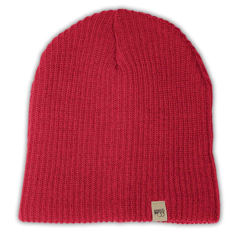 Load image into Gallery viewer, Midweight Knit Wool Beanie - 100% Merino Wool
