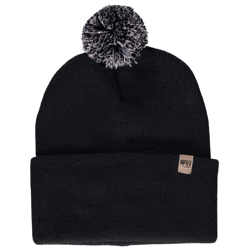 Load image into Gallery viewer, Midweight Merino Wool Knit Pom Beanie | 100% Merino Wool
