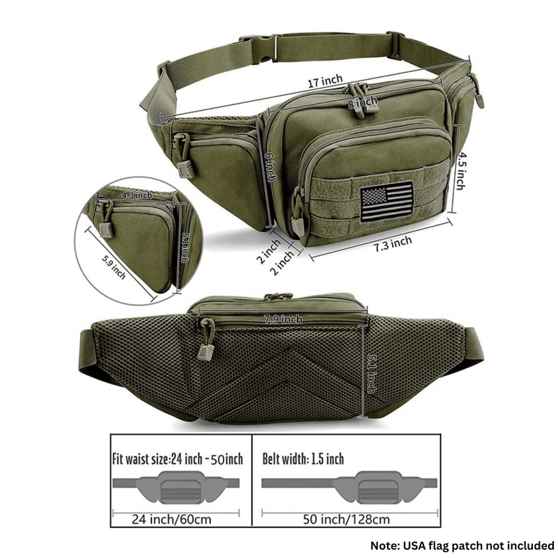 Load image into Gallery viewer, Tactical Waist Bag &amp; MOLLE EDC Pouch For Outdoor Activities
