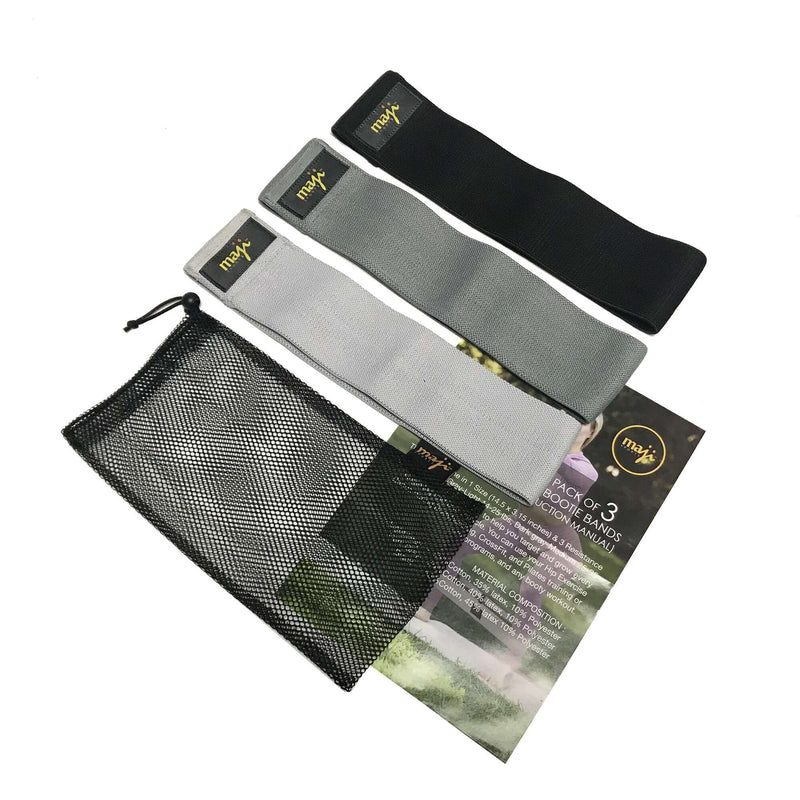 Load image into Gallery viewer, Pack of Three Booty Bands - One Size 3 Weights
