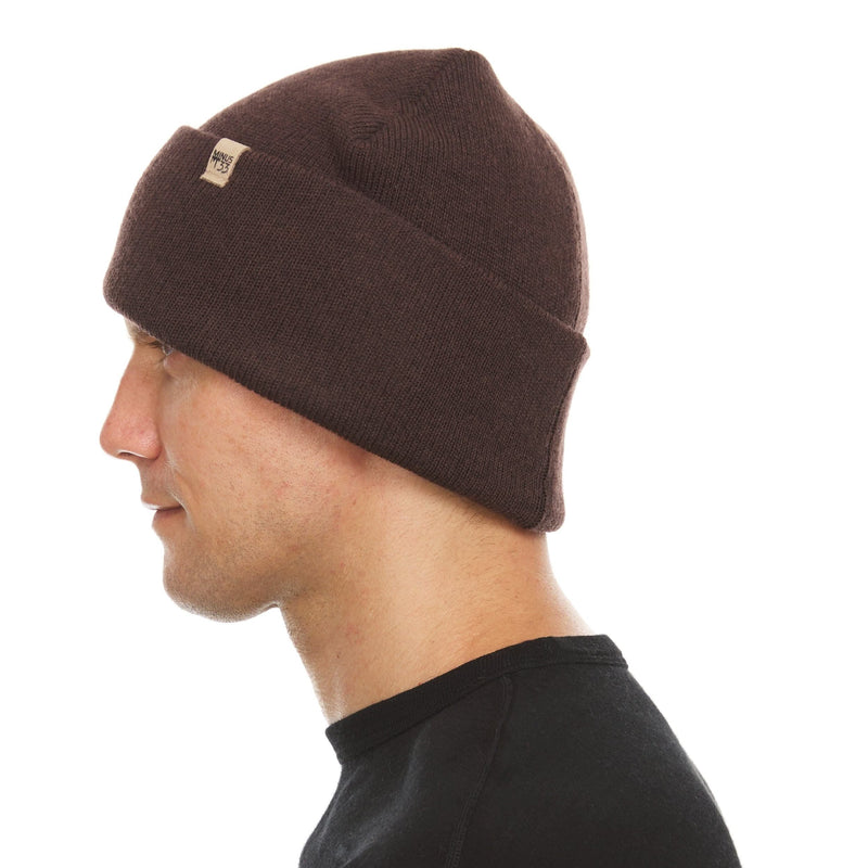 Load image into Gallery viewer, 100% Merino Wool Knit Cuff Beanie- Midweight
