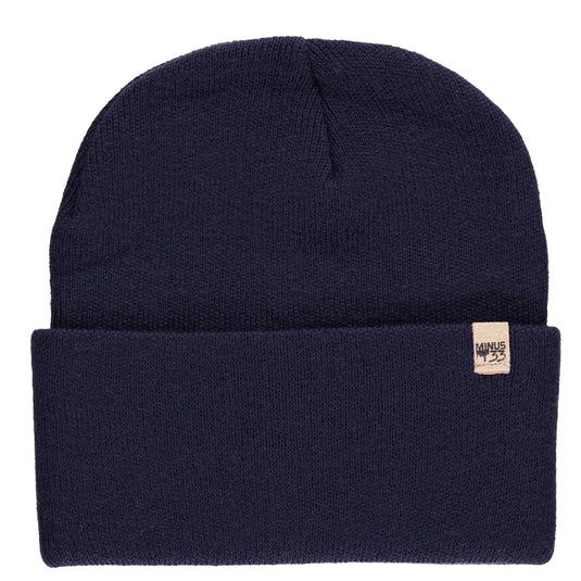 100% Merino Wool Knit Cuff Beanie- Midweight