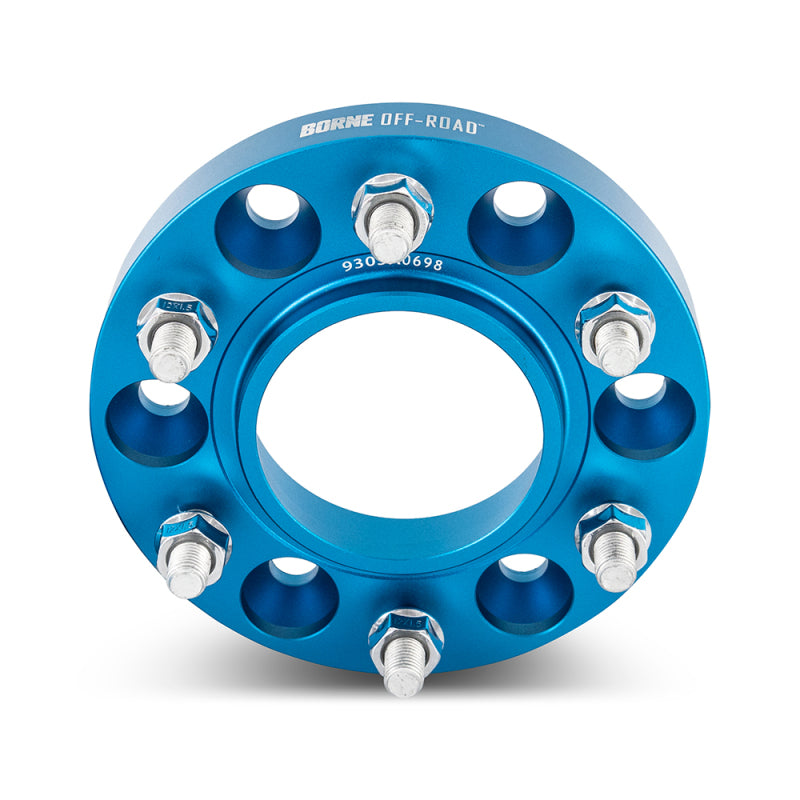 Load image into Gallery viewer, Borne Off-Road Wheel Spacers 5x150 110.1 25 M14 Blue
