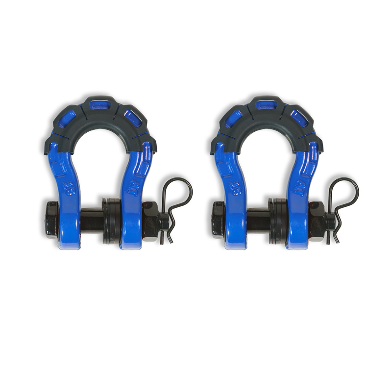 Load image into Gallery viewer, 3/4” Forged Steel D-shackle set (8T) (LIFE TIME WARRANTY*)
