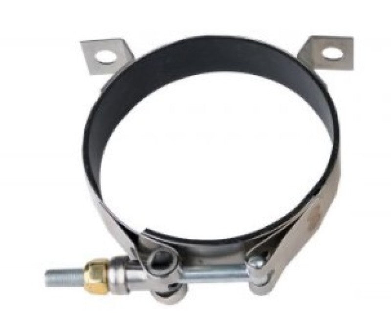 Load image into Gallery viewer, Aeromotive Bracket T-Bolt Clamp 3-3/8in x 3/4in 12703
