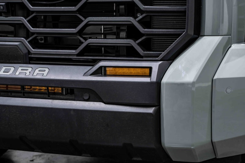 Load image into Gallery viewer, Diode Dynamics 2022 Toyota Tundra SS6 LED Fog Light Kit - Amber Wide
