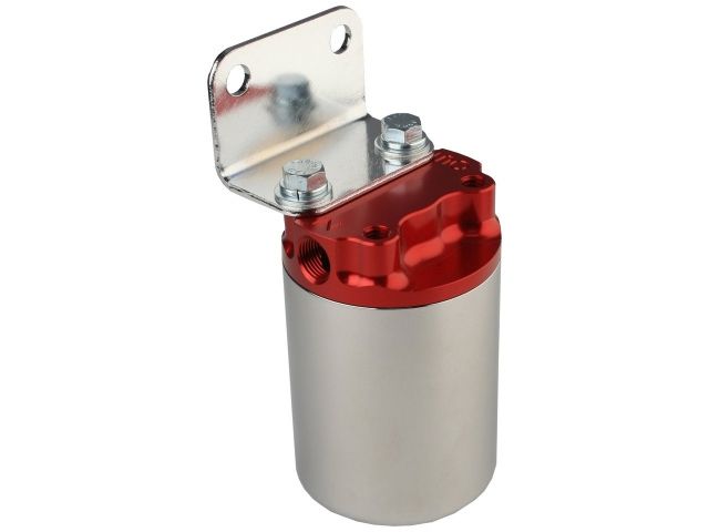 Load image into Gallery viewer, Aeromotive 10 Micron, Red/Polished Canister Fuel Filter
