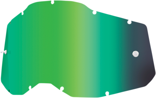 100% Youth Accuri 2/Strata 2 Lens - Green Mirror 59107-00003
