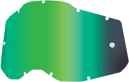 100% Youth Accuri 2/Strata 2 Lens - Green Mirror 59107-00003