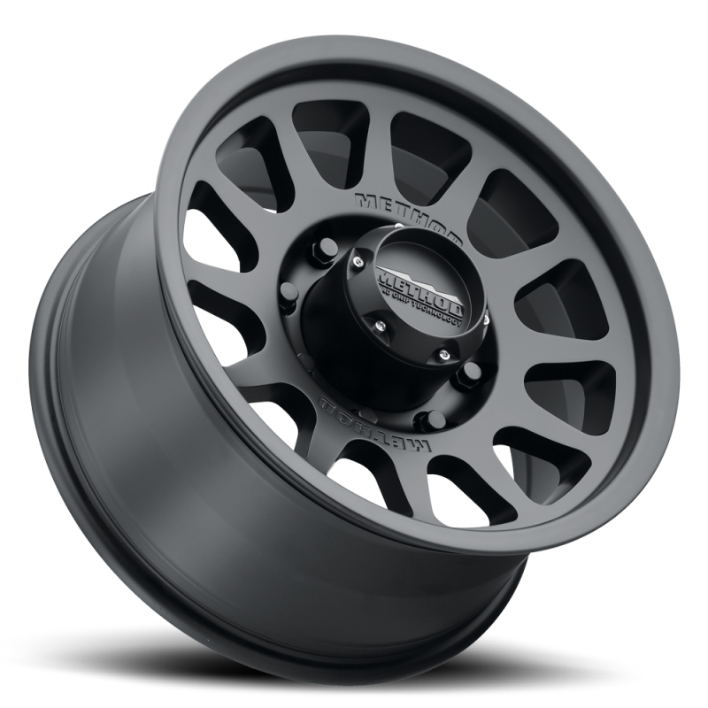 Load image into Gallery viewer, Method MR703 17x8.5 0mm Offset 8x6.5 130.81mm CB Matte Black Wheel
