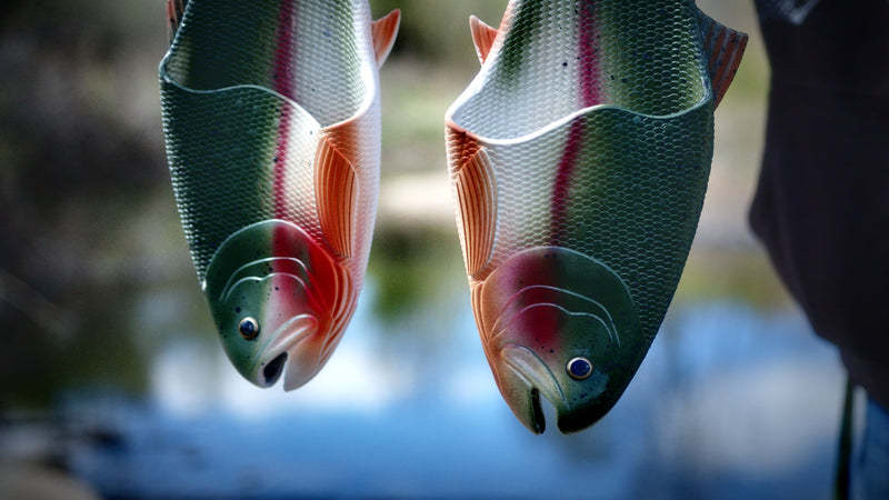 Load image into Gallery viewer, Fish Sandal Adult Small-Trout
