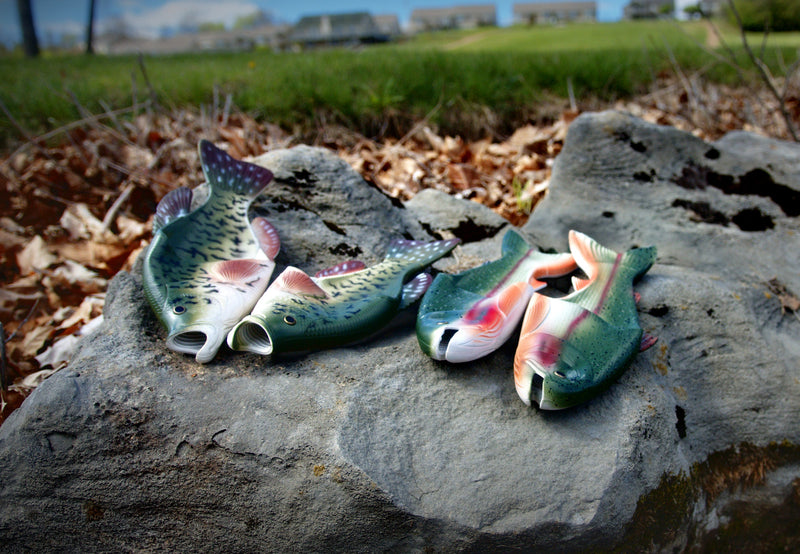 Load image into Gallery viewer, Fish Sandal Adult Small-Trout
