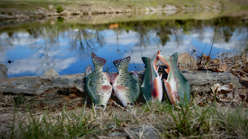 Load image into Gallery viewer, Fish Sandal Adult Small-Trout
