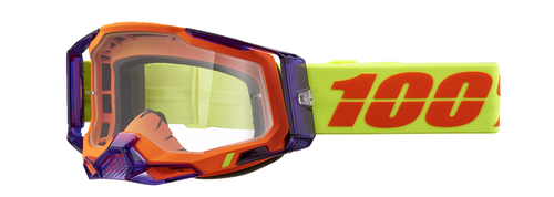 100% Racecraft 2 Goggles - Panam - Clear 50009-00021