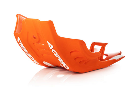Acerbis 21-23 KTM EX450F/ GasGas MC450F/ 19-22 450SX-F/ XC-F/ FC/ FX Skid Plate - 16 Orange/White 2733465321