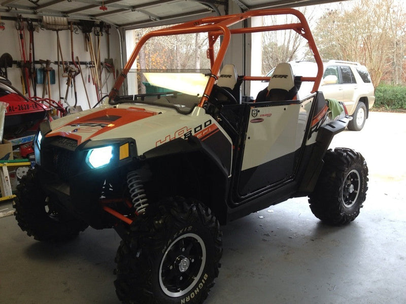 Load image into Gallery viewer, 50 Cal RZR Doors White on Black
