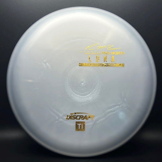 Titanium Luna - First Run - Paul McBeth