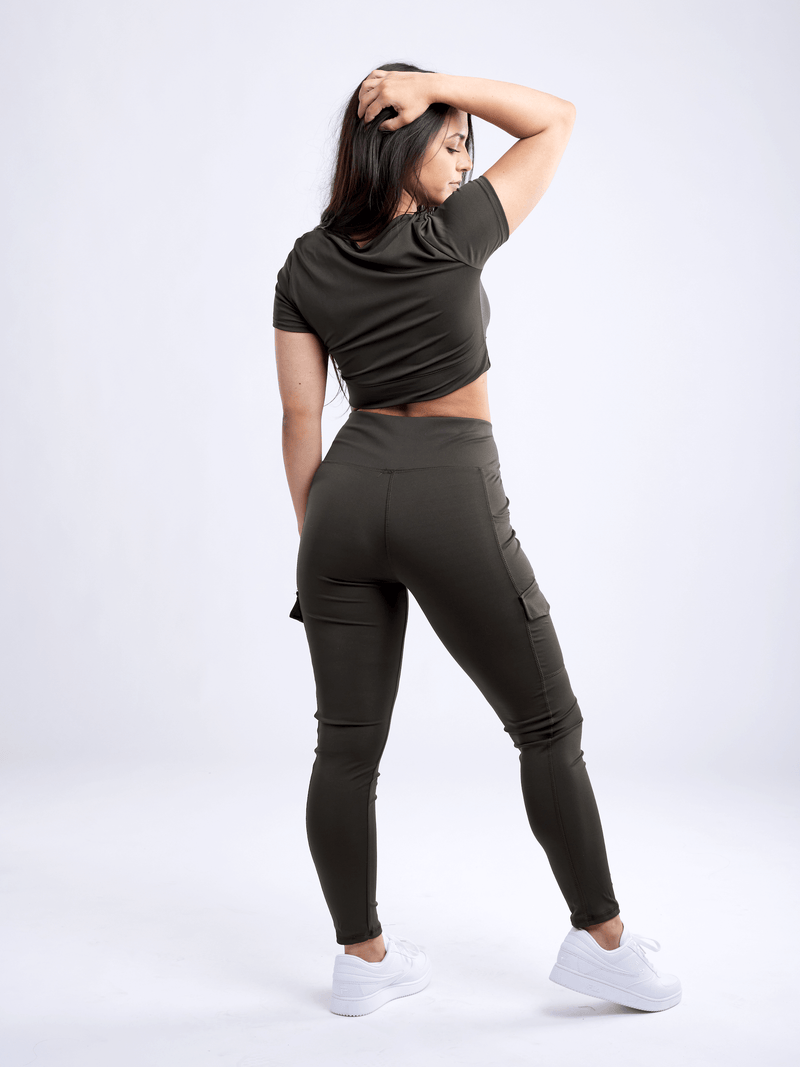 Load image into Gallery viewer, JupiterGear Short-Sleeve Crop Top
