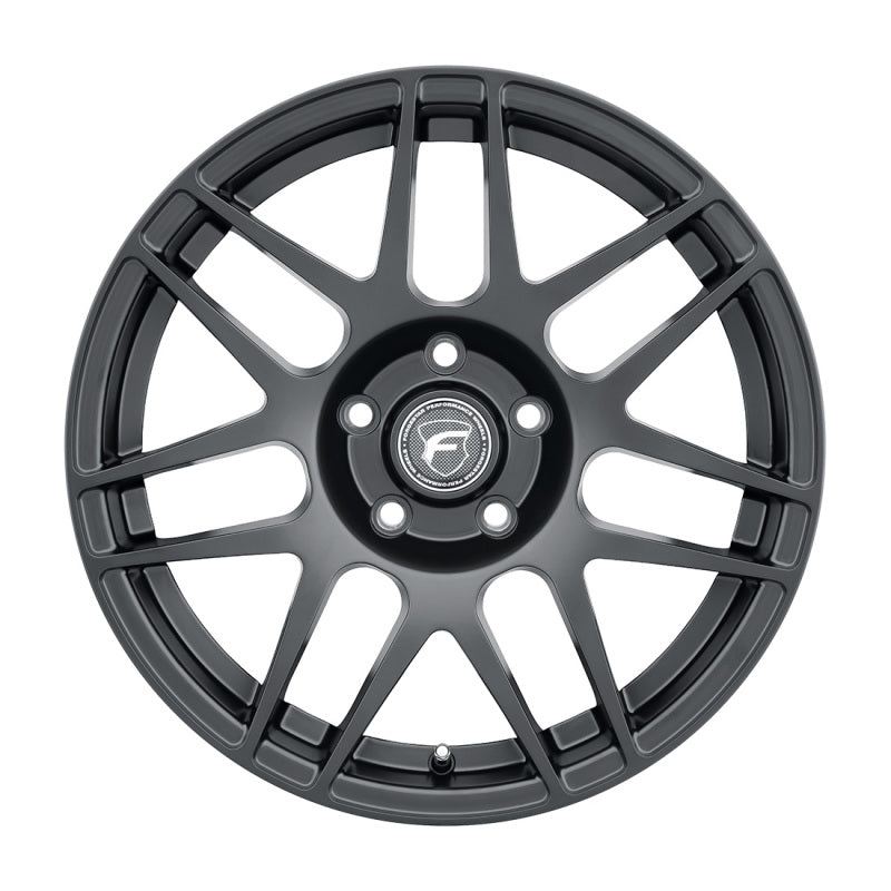 Load image into Gallery viewer, Forgestar F14 Drag 18x5.0 / 5x114.3 BP / ET-23 / 2.125in BS Satin Black Wheel
