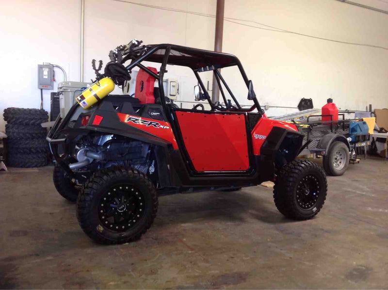 Load image into Gallery viewer, 50 Cal RZR Doors Red on Black
