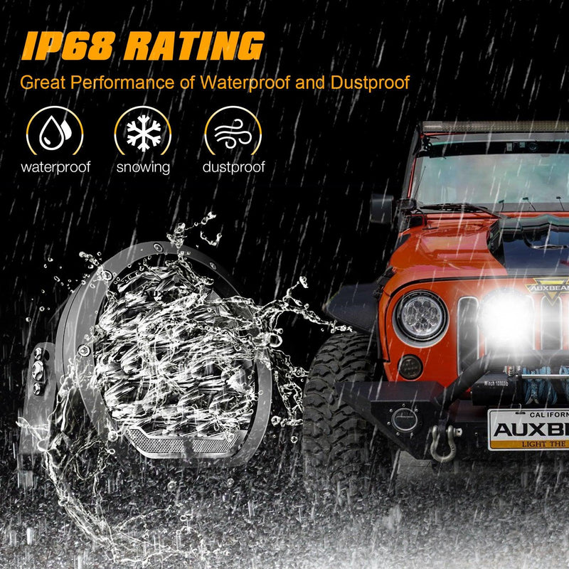 Load image into Gallery viewer, (2pcs/set) 7 Inch 178W Round Off road light Spot Beam LED Driving Lights
