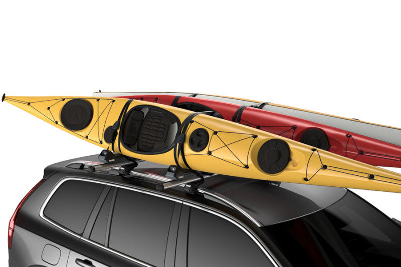 Load image into Gallery viewer, Thule ProBar 200 Roof Rack Load Bars w/T-tracks (79in.) - Silver/Black
