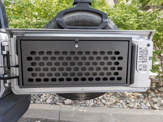 Tuffy Jeep Wrangler Molle Tailgate Lockbox W/ Combo Lock