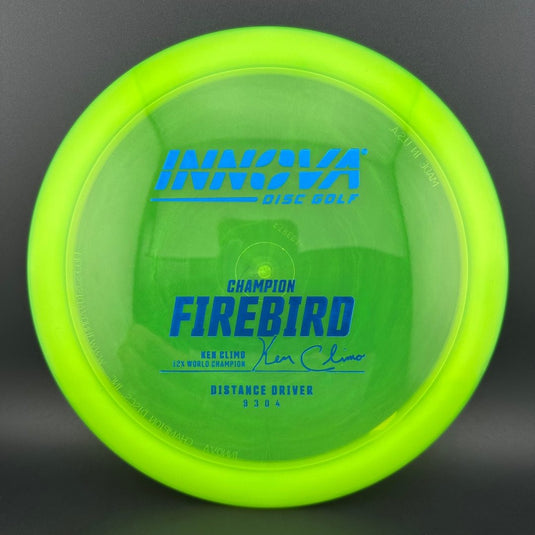 Champion Firebird - Ken Climo 12x World Champ