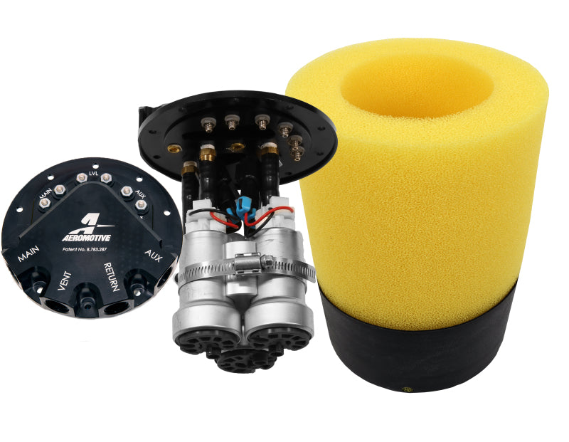 Load image into Gallery viewer, Aeromotive 05-18 Chevy Silverado 450 Triple Drop-In Phantom System 18364
