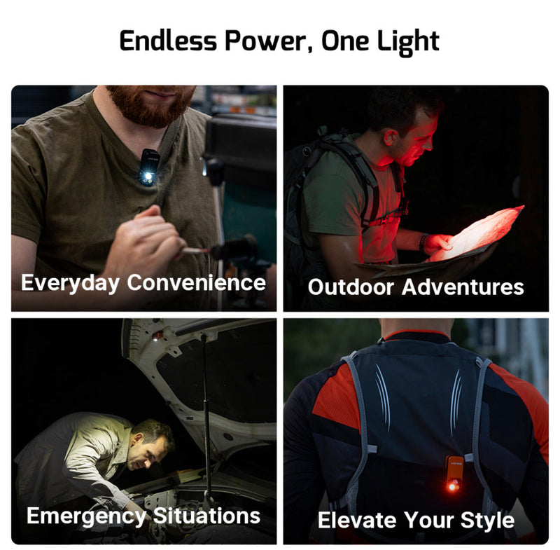 Load image into Gallery viewer, Olight Oclip Pro – Clip Light with Flood, Spot, and Red Modes – Available in 4 Colors
