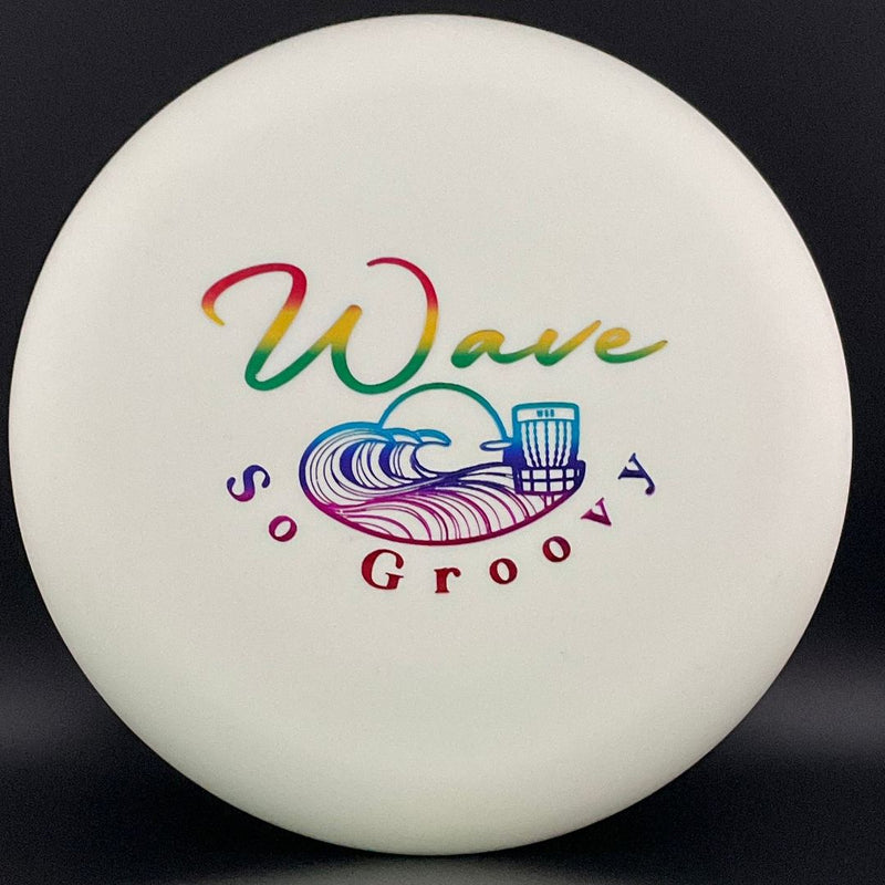 Load image into Gallery viewer, Super Stupid Soft GLO Wizard - "Wave So Groovy" Stamp
