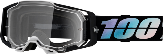 100% Armega Goggles - Krisp - Clear 50004-00019