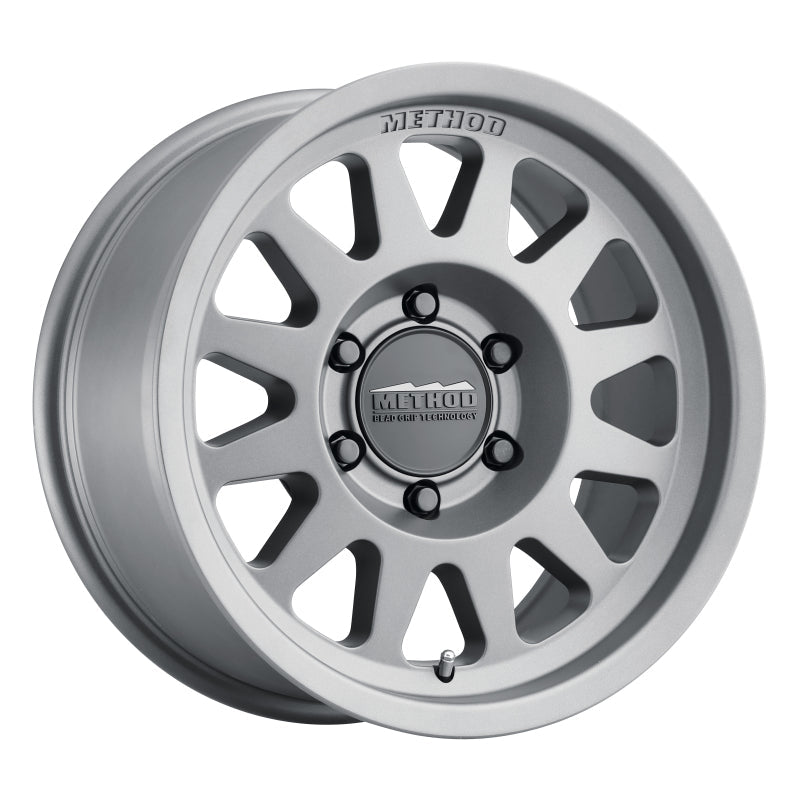 Load image into Gallery viewer, Method MR704 17x8.5 0mm Offset 5x5 71.5mm CB Matte Titanium Wheel
