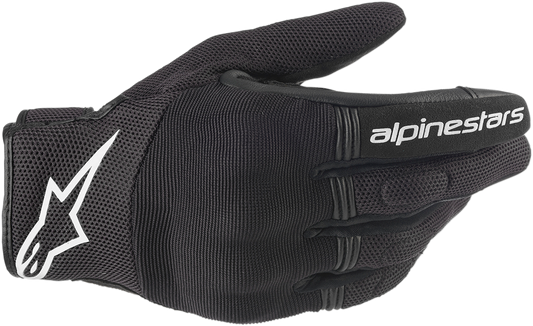 ALPINESTARS Copper Gloves - Black/White - 3XL 3568420-12-3X