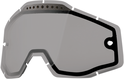 100% Accuri/Racecraft/Strata Dual Lens - Vented - Smoke 59009-00002