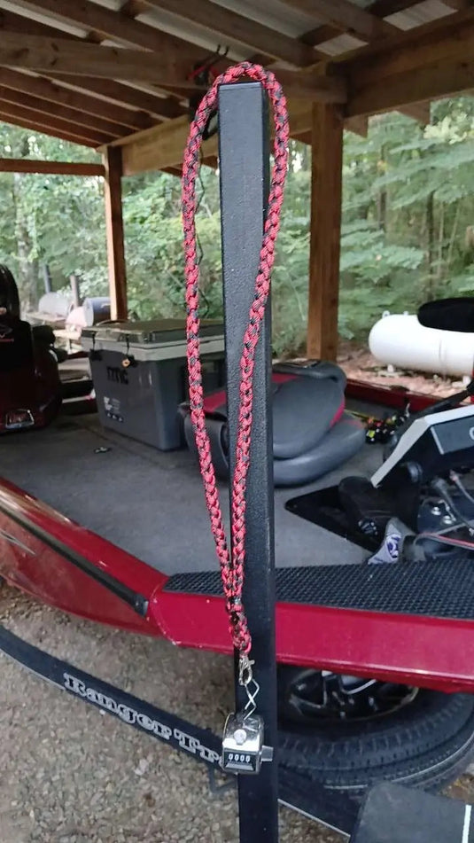 Custom Paracord Dog Whistle & Fish Counter Lanyard – Durable, Handmade, & Multi-Use