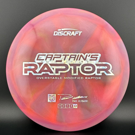 Special Z Blend Captain's Raptor - Paul Ulibarri 2025 Signature Series