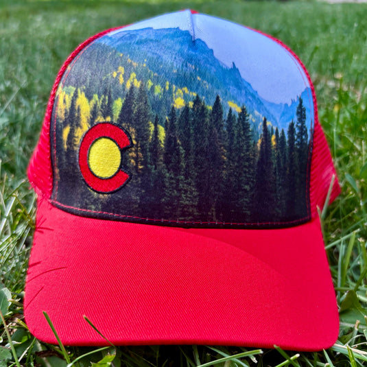 Aspen Forest Snapback Trucker Hat