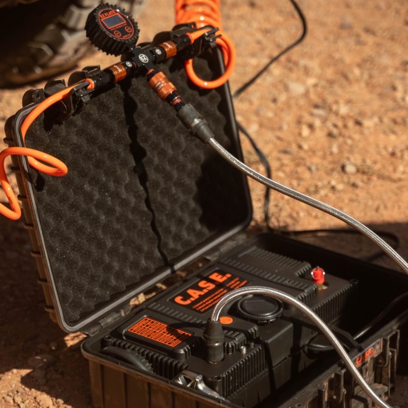 Load image into Gallery viewer, C.A.S.E. - 10.6 CFM Portable Dual Air Compressor
