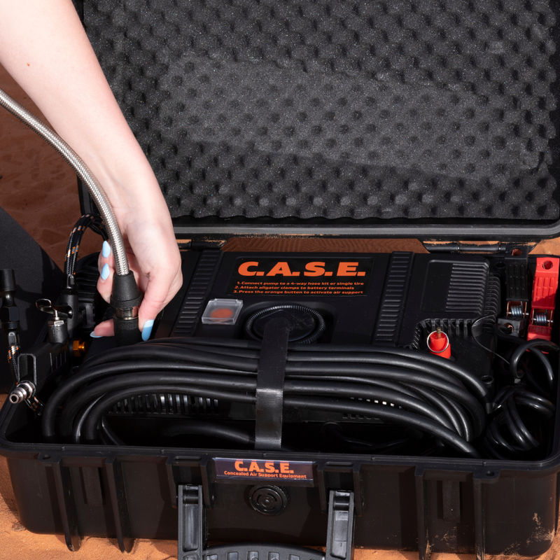 Load image into Gallery viewer, C.A.S.E. - 10.6 CFM Portable Dual Air Compressor
