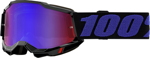 100% Youth Accuri 2 Goggles - Moore - Red/Blue Mirror 50025-00005
