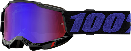 100% Youth Accuri 2 Goggles - Moore - Red/Blue Mirror 50025-00005