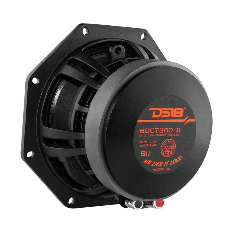 Load image into Gallery viewer, Octagonal 6.5" Mid-Range Loudspeaker 300 Watts Rms 8-Ohm
