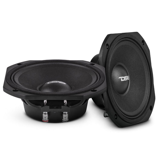 PRO 6.5” Slim Professional Mid-Range Speaker With Neodymium Magnet 180 Watts Rms 8-Ohm - Recommended for Dome and Diffuser Horn (LA)