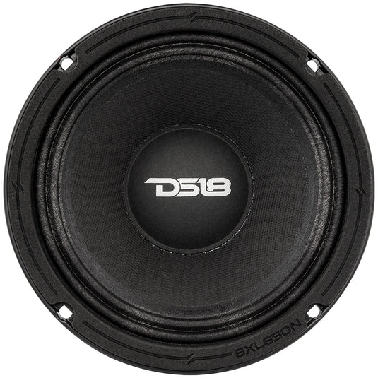 XL 6.5" Neodymium Rings Mid-Range Loudspeaker 325 Watts 4-Ohm