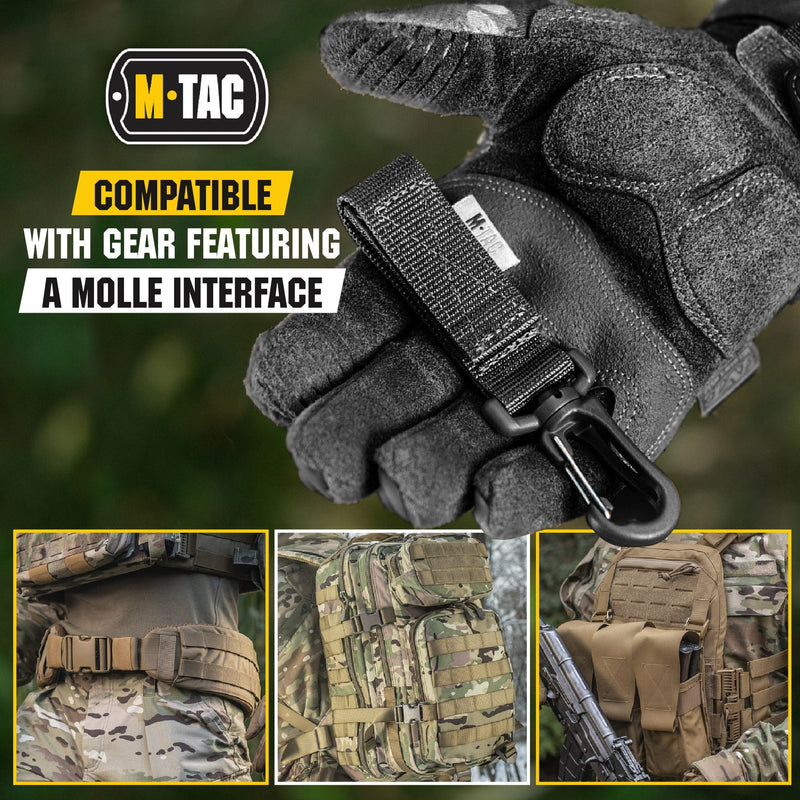 Load image into Gallery viewer, M-Tac Key Holder for Belt with Carabiner Key Clip
