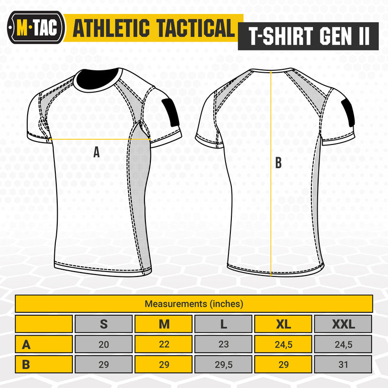 Load image into Gallery viewer, M-Tac T-Shirt Athletic Tactical Gen II with Loop Panels (Set of 3)
